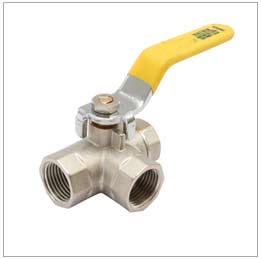 Super Duplex 3 Way Ball Valve