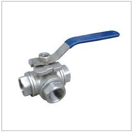 CF8M Stainless Steel High Pressure 3 Way Ball Valve