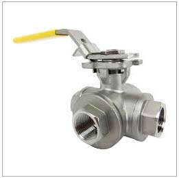 Stainless Steel 3 Way Ball Valve