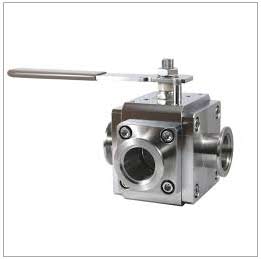 CF3M 3 Way Hydraulic Ball Valve