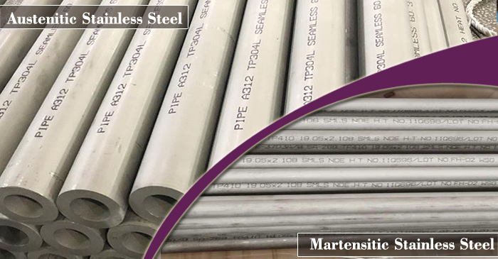 Difference between austenitic and martensitic stainless steel Difference between austenitic and martensitic stainless steel