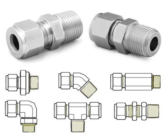 Inconel 625 Tube to Male Pipe Thread Inconel 625 Tube to Male Pipe Thread