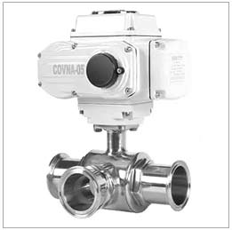 DN15 1/2 inch Sanitary Stainless Steel 3 Way L Port Ball Valve